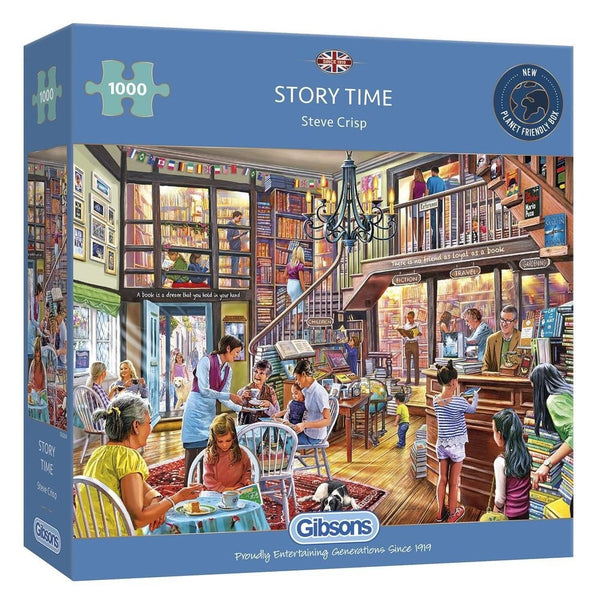 Gibsons 1000 Piece Jigsaw Puzzle - Story Time - DeWaldens Garden Centre