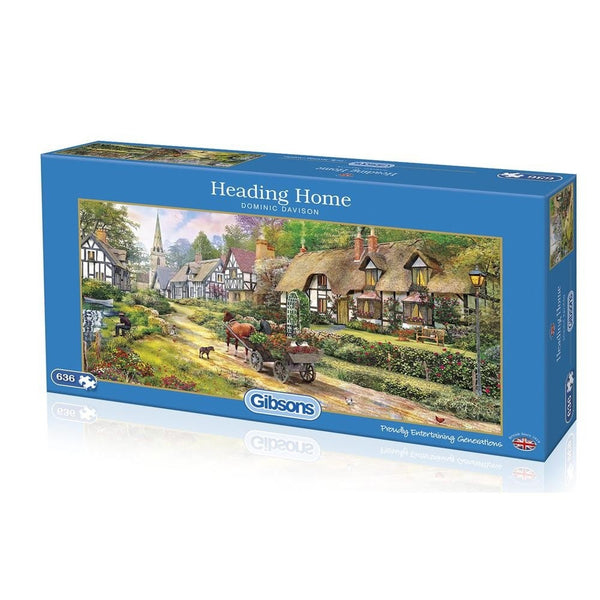 Gibsons 636 Piece Jigsaw Puzzle - Heading Home - DeWaldens Garden Centre