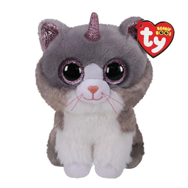 Ty Beanie Boos - Asher Cat with Horn - DeWaldens Garden Centre