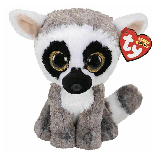 Ty Beanie Boos - Linus Lemur - DeWaldens Garden Centre