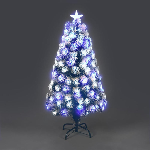 Siberian Fibre Optic Christmas Tree - 120cm - DeWaldens Garden Centre