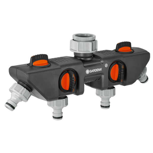 Gardena Four Channel Water Distributor - DeWaldens Garden Centre