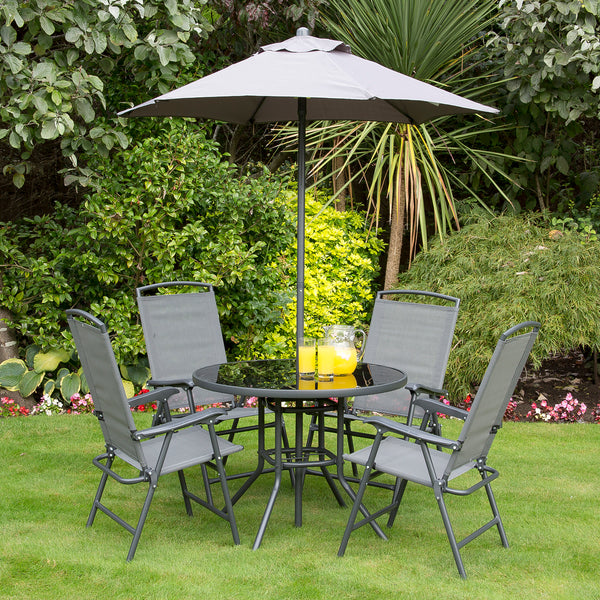 Havana Deluxe Folding Collection | Charcoal | DeWaldens Garden Centre