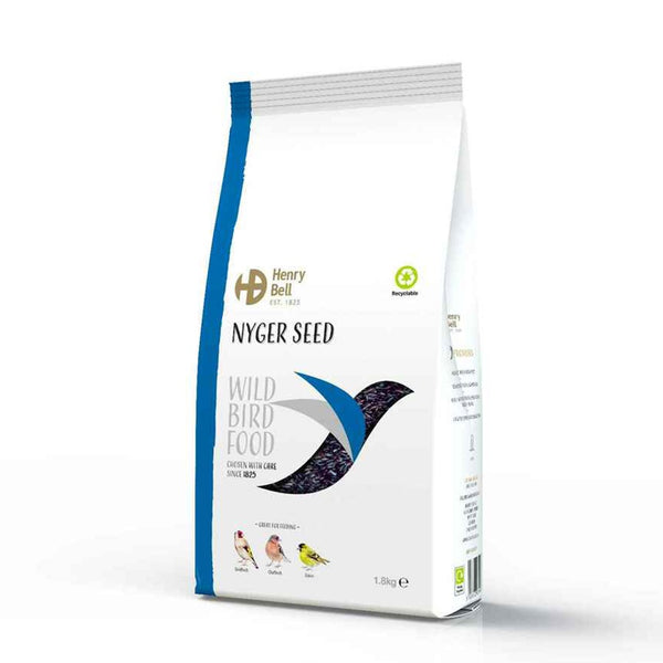 Henry Bell Nyger Seed 1.8kg - DeWaldens Garden Centre