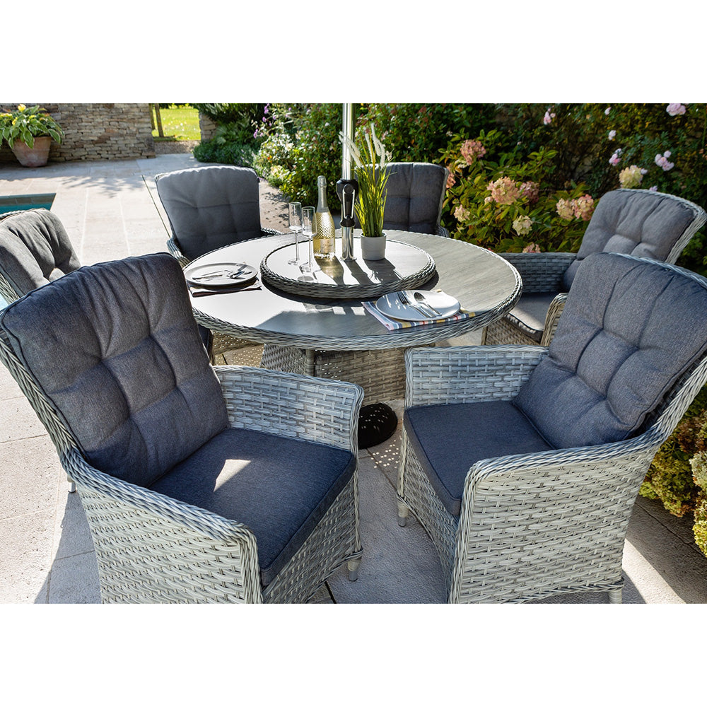 Tuscan round dining table deals