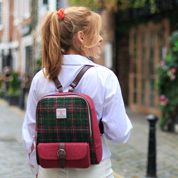 Harris Tweed Naver Backpack - DeWaldens Garden Centre