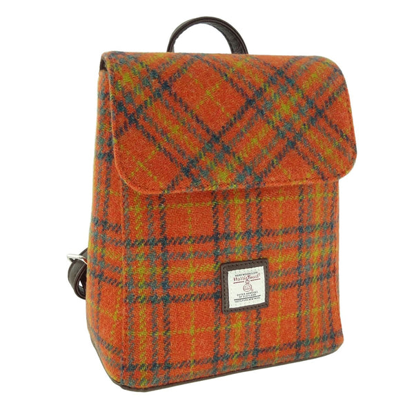 Harris Tweed Tummel Mini Backpack - DeWaldens Garden Centre