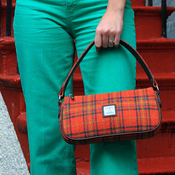 Harris Tweed Duchray Baguette Bag - DeWaldens Garden Centre