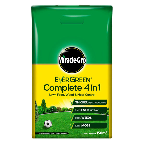 Miracle Gro Evergreen Complete 4in1 150m2 - DeWaldens Garden Centre
