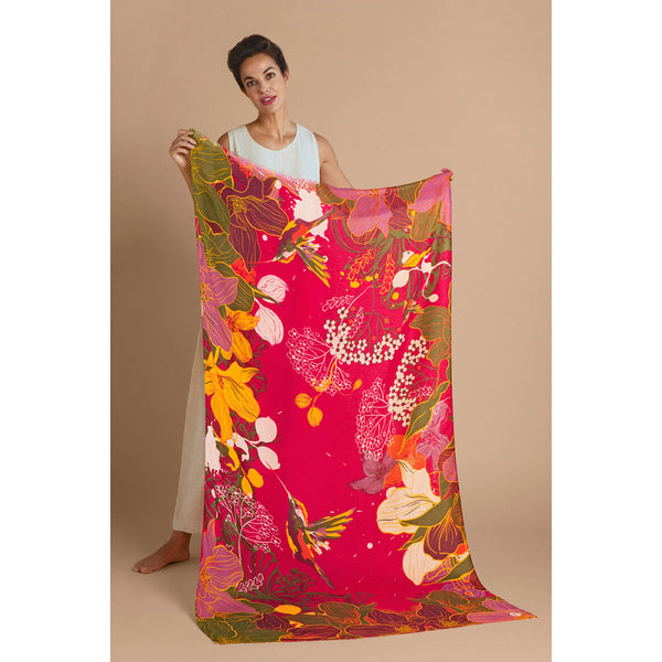 Powder Design Printed Scarf - DeWaldens Garden Centre