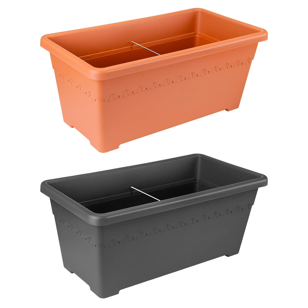 Elho Algarve Terrace Wheels Planter 80cm – DeWaldens Garden Centre