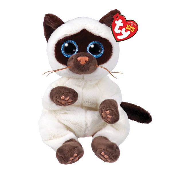 Ty Beanie Boos - Miso Siamese Cat - DeWaldens Garden Centre