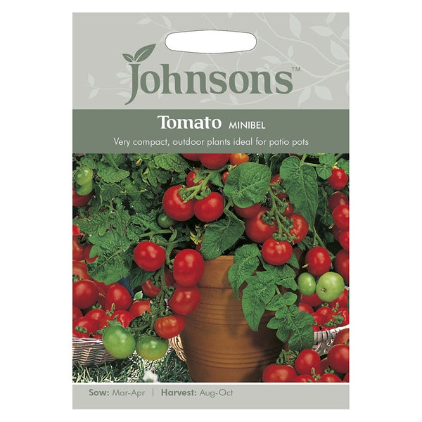 Johnsons Tomato Minibel Seeds - DeWaldens Garden Centre