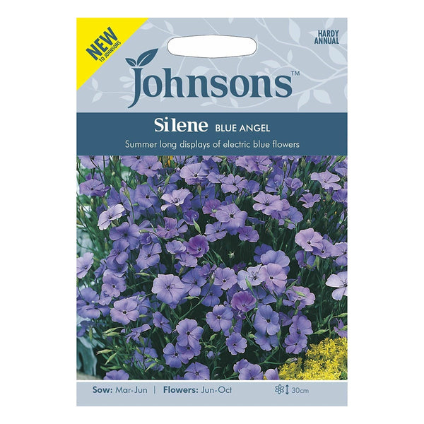 Johnsons Silene Blue Angel Seeds - DeWaldens Garden Centre