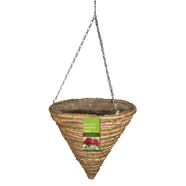 Gardman Two Tone Rope Hanging Cone 14" - DeWaldens Garden Centre
