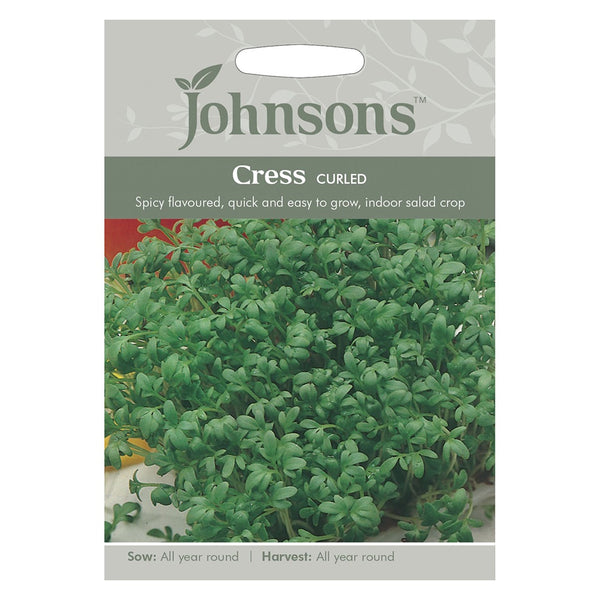 Johnsons Cress Curled Seeds - DeWaldens Garden Centre