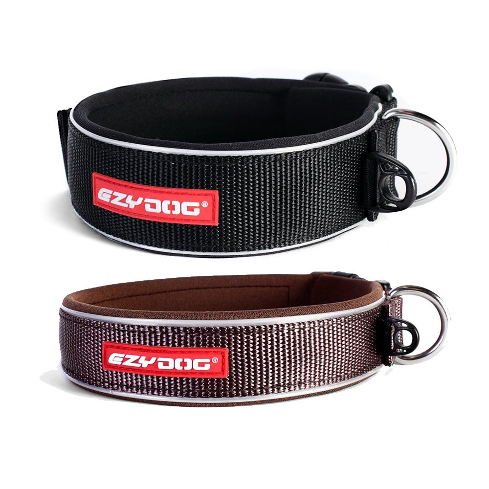 EzyDog Neoprene Collar Wide DeWaldens Garden Centre