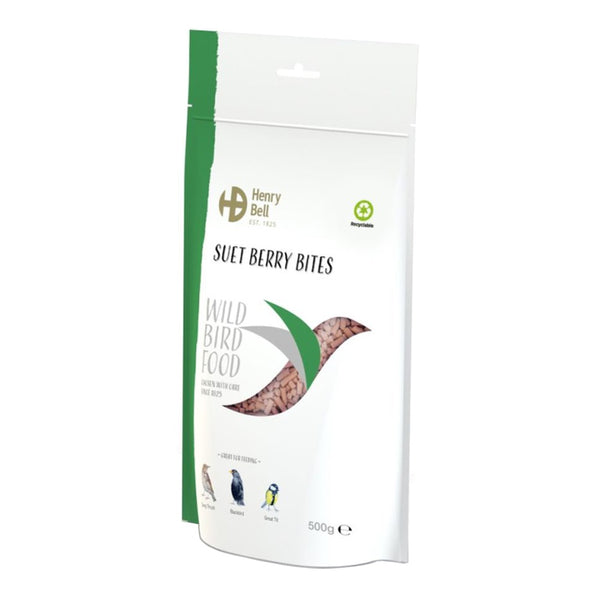 Henry Bell Suet Berry Bites 500g - DeWaldens Garden Centre
