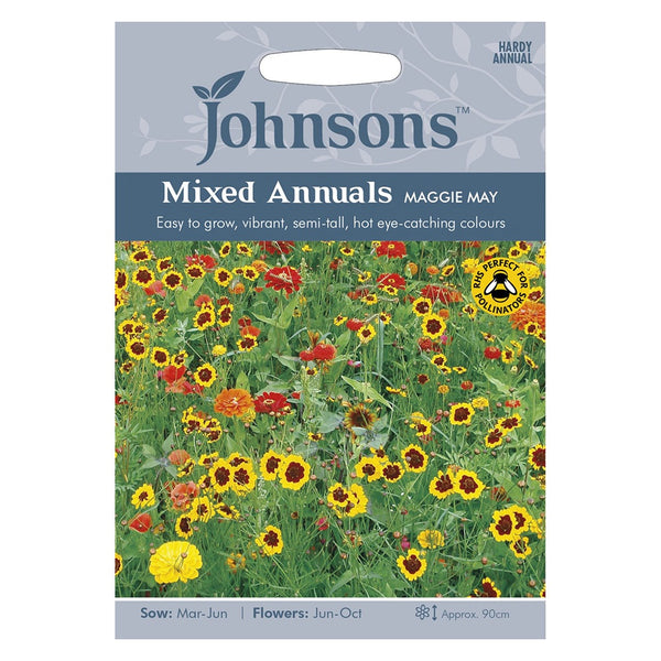 Johnsons Mixed Annuals Peggy Sue Seeds - DeWaldens Garden Centre