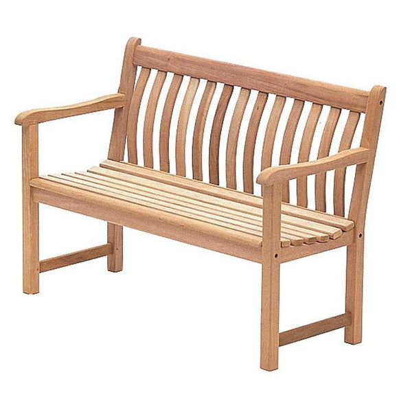 Alexander Rose Mahogany Broadfield 4ft Bench | DeWaldens Garden Centre