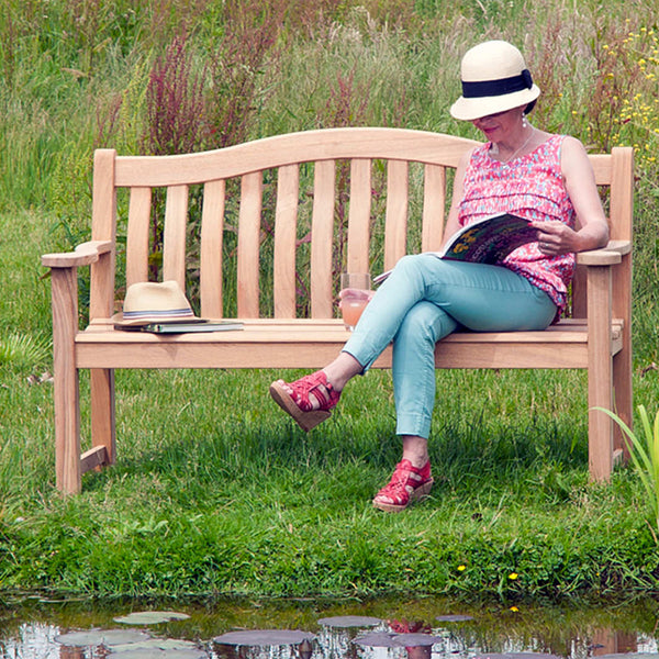 Alexander Rose Roble Turnberry Bench 5ft - DeWaldens Garden Centre