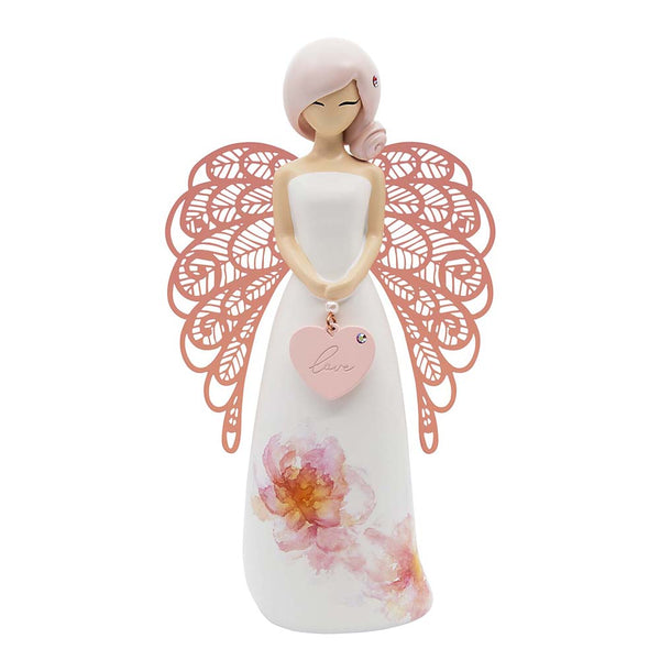 Gaeltag Keltika You Are An Angel Figurine - 155mm Floral - DeWaldens Garden Centre