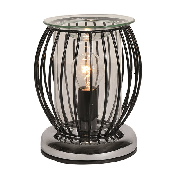 Aroma Accessories Electric Wax Touch Melter - Black Framework - DeWaldens Garden Centre