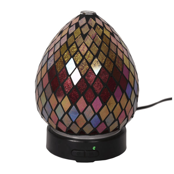 Aromatize LED Ultrasonic Diffuser 16cm | Purple & Gold | DeWaldens Garden Centre