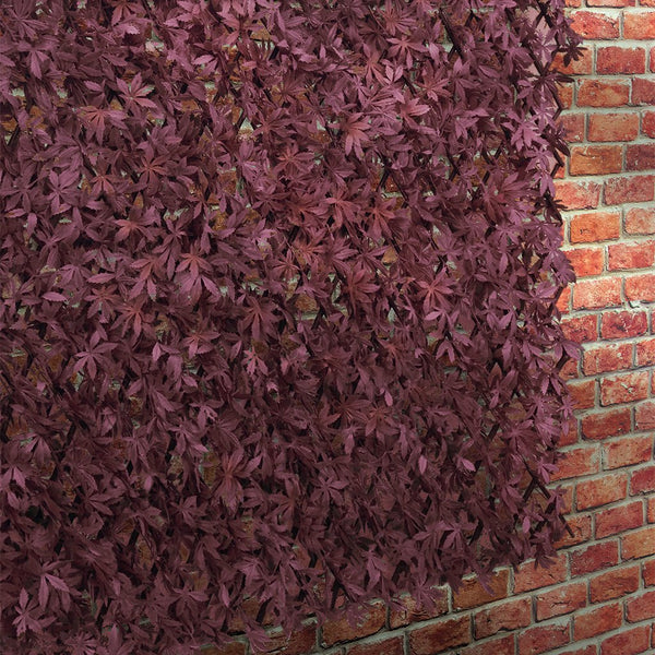 Gardman Red Acer Leaf Trellis | Medium | DeWaldens Garden Centre