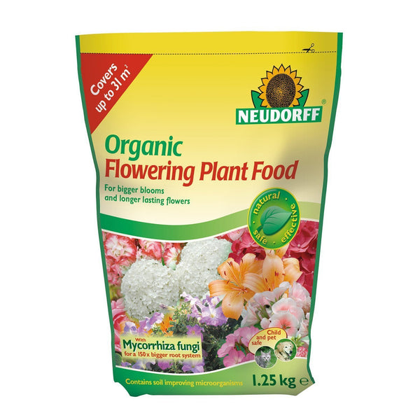 Neudorff Organic Flowering Plant Food 1.25kg - DeWaldens Garden Centre