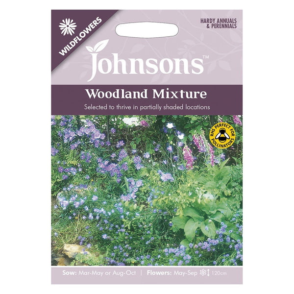 Johnsons Woodland Mixture Seeds - DeWaldens Garden Centre