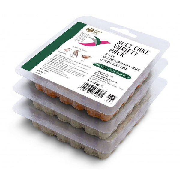Henry Bell Suet Cake Variety 3 Pack - DeWaldens Garden Centre
