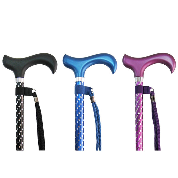 Charles Buyers Sassy Engraved Adjustable Walking Stick - DeWaldens Garden Centre