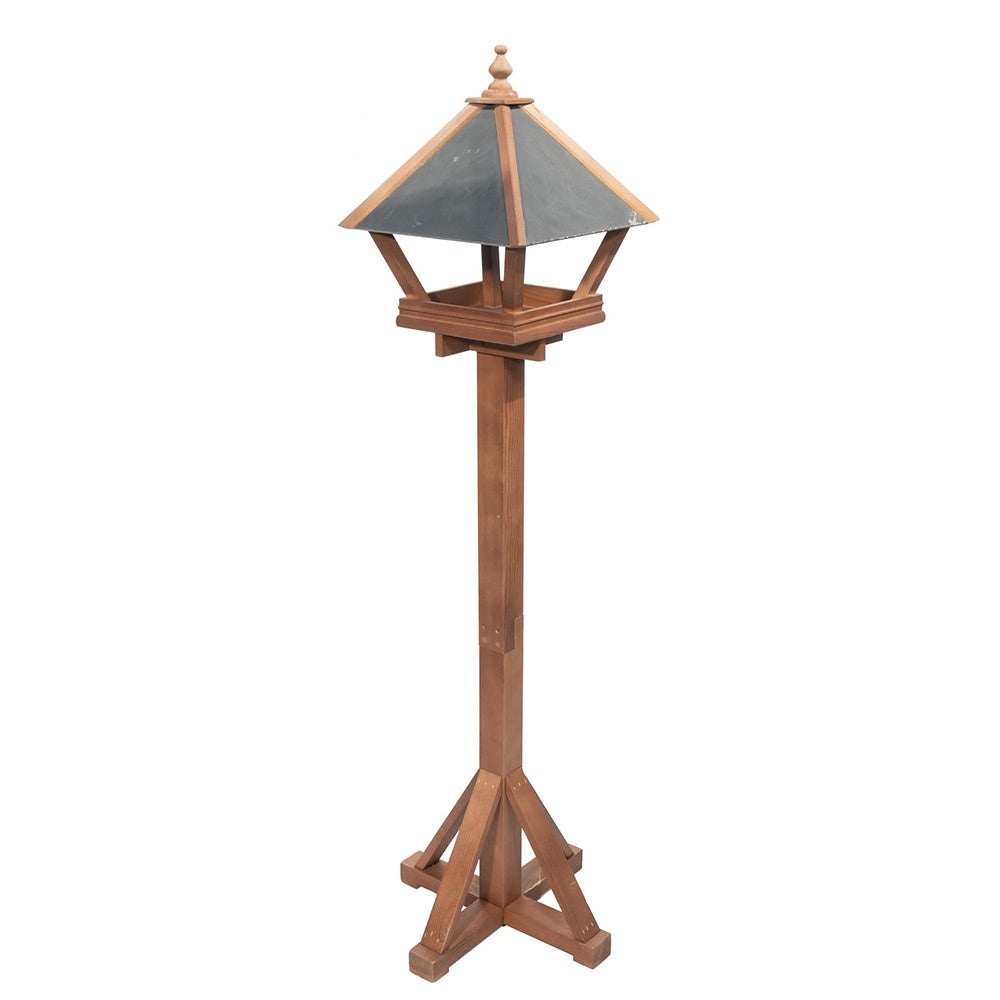 Henry Bell Grantham Wooden Bird Table DeWaldens Garden Centre