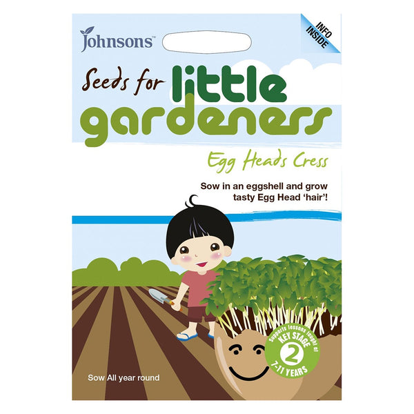 Johnsons Egg Heads Cress Seeds - DeWaldens Garden Centre
