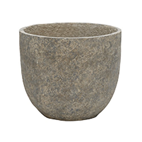 Apta Cut Stone Egg Pot | 27cm | DeWaldens Garden Centre