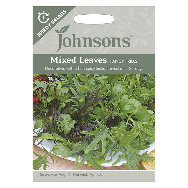Johnsons Mixed Leaves Fancy Frills Seeds - DeWaldens Garden Centre
