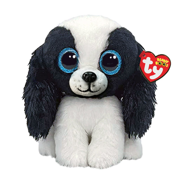 Ty Beanie Boos - Sissy Black & White Dog - DeWaldens Garden Centre