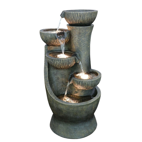 Vancouver Pouring Bowls Water Feature - DeWaldens Garden Centre