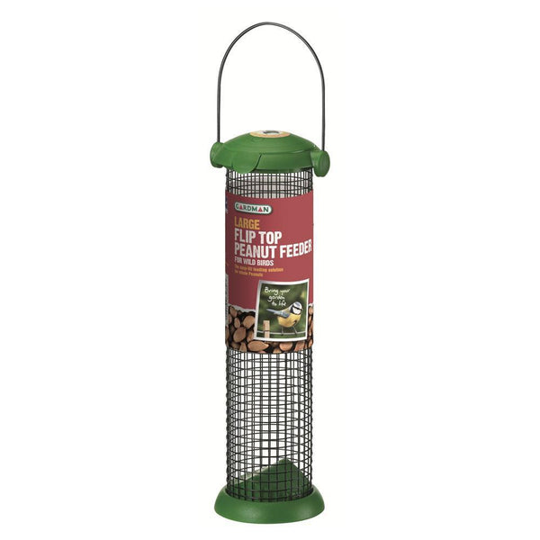 Gardman Flip Top Peanut Feeder - DeWaldens Garden Centre