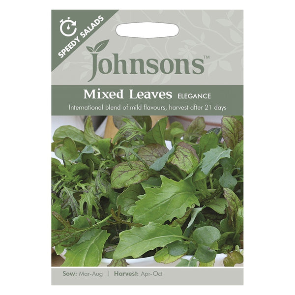 Johnsons Mixed Leaves Elegance Seeds - DeWaldens Garden Centre
