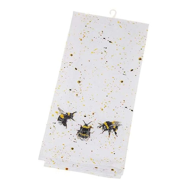 Bree Merryn Organic Tea Towels - Bee Happy - DeWaldens Garden Centre