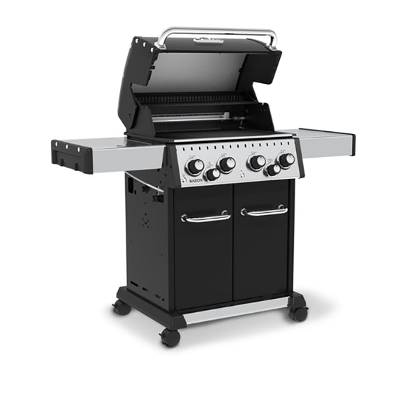 Broil King Baron 490 Gas Barbecue - DeWaldens Garden Centre
