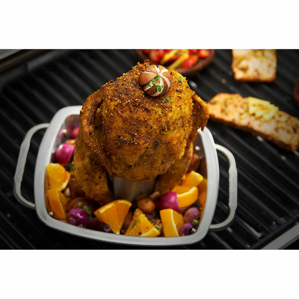Broil King Chicken Roaster With Pan - DeWaldens Garden Centre