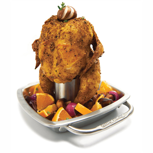 Broil King Chicken Roaster With Pan - DeWaldens Garden Centre