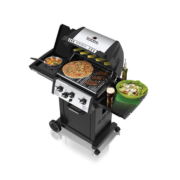 Broil King Monarch 340 Gas Barbecue - DeWaldens Garden Centre