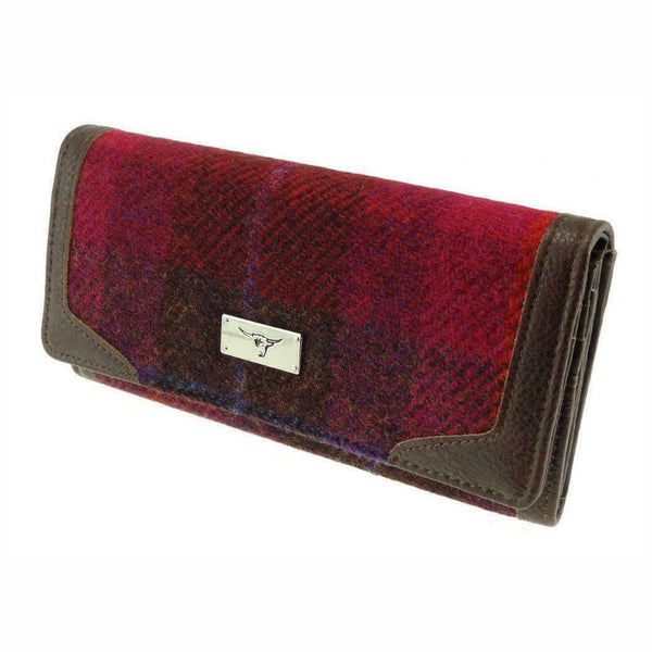 Harris Tweed Bute Long Purse - DeWaldens Garden Centre