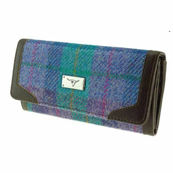Harris Tweed Bute Long Purse - DeWaldens Garden Centre