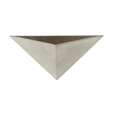 Apta Cement Triangle Wall Pot 32cm - DeWaldens Garden Centre