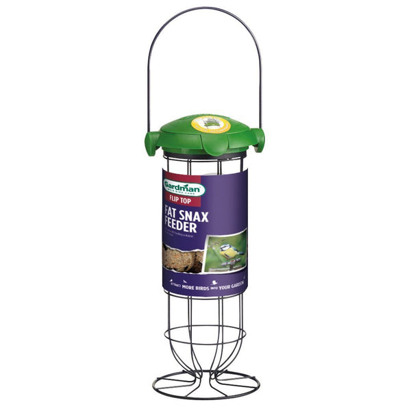 Gardman Flip Top Fat Snax Feeder - DeWaldens Garden Centre